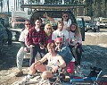 Tailgate party after the races. Lake Louise, Alberta. Spring, 1991.