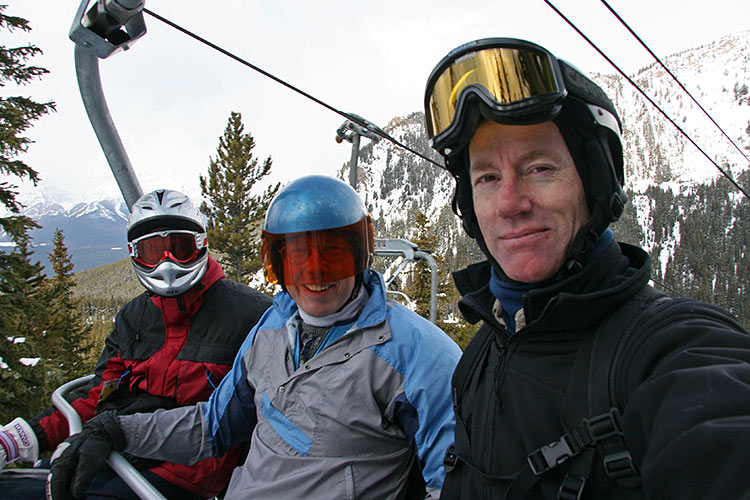 Charlie, Kevan and Ian...